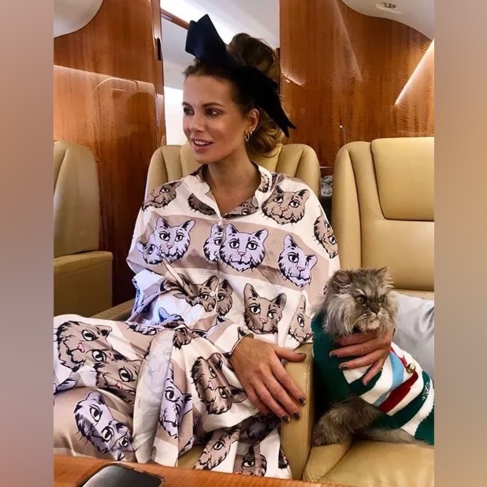 Dressed in LALA satin cool cat playsuit TOP only